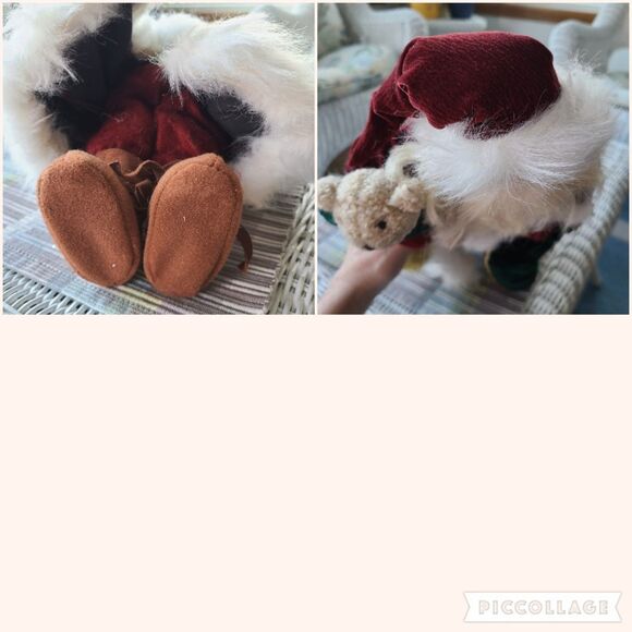 Vintage Old World Father Christmas Kris Kringle Santa Claus Figurine Decoration - Picture 10 of 10